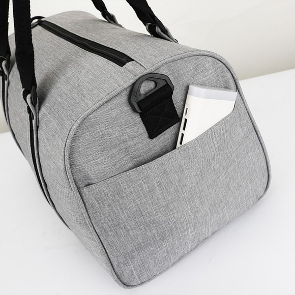 Noblag Travel Duffel Weekender gym Bag- Light Grey main image 4